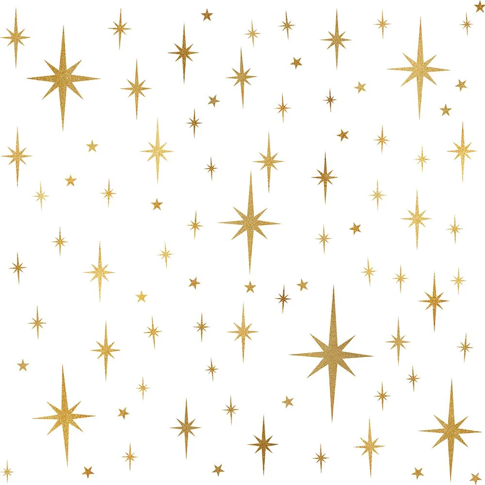 Star Wall Stickers Girls Room Wall Decals Sparkle Wall Decor Stick and Peel