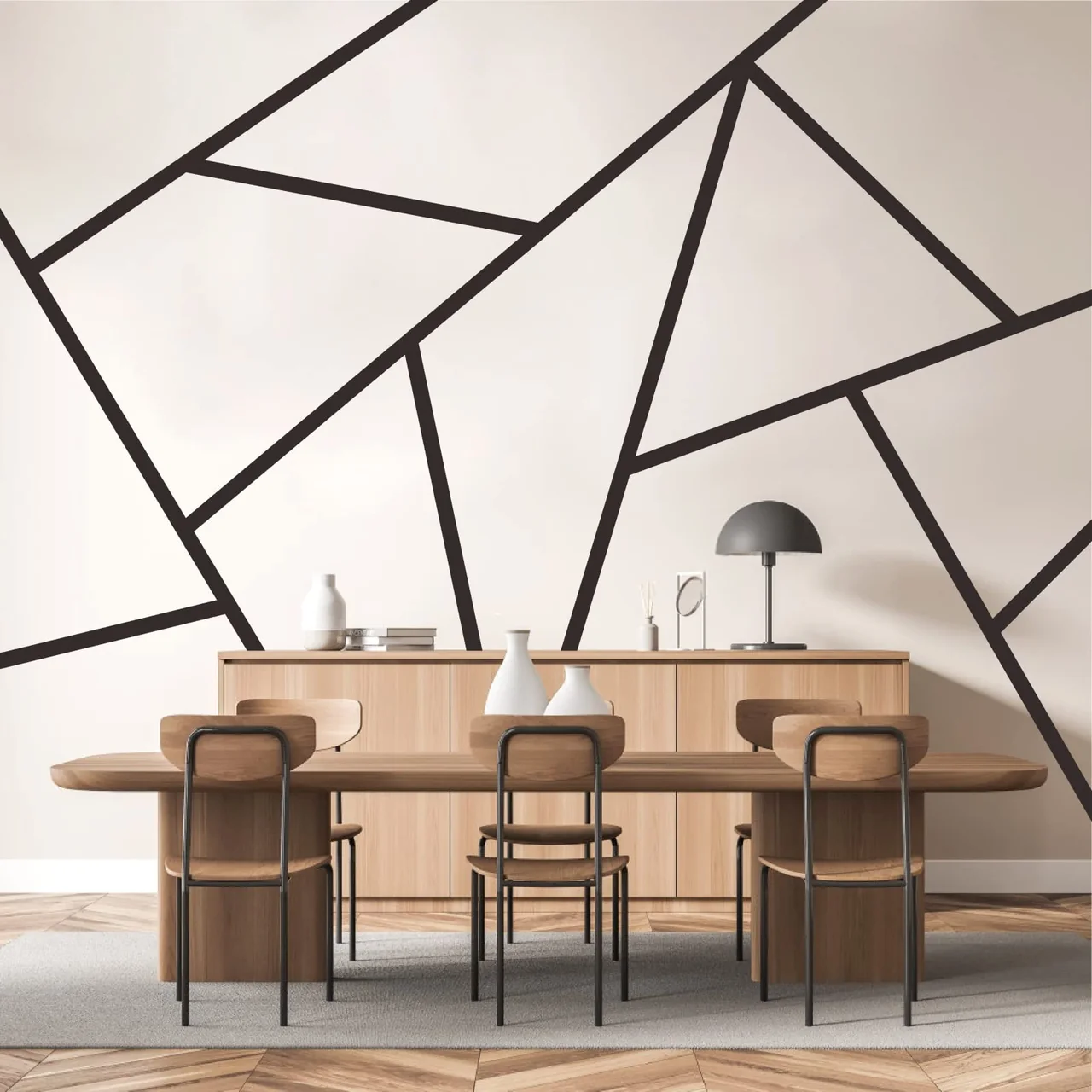 Mirror wall decals